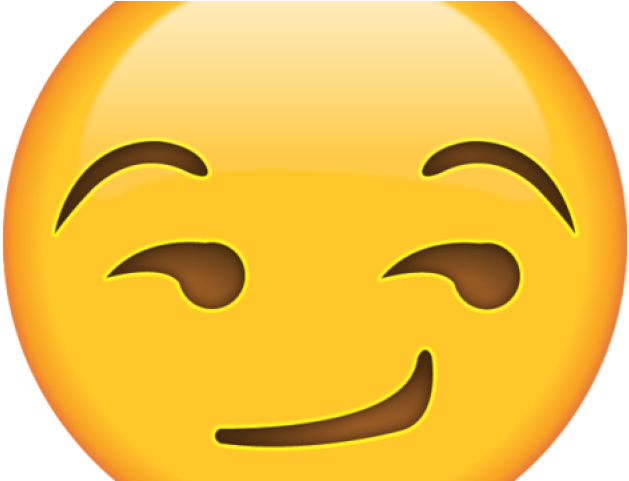 Sad Emoji Clipart Smirk - Flirty Emoji Png (640x480)