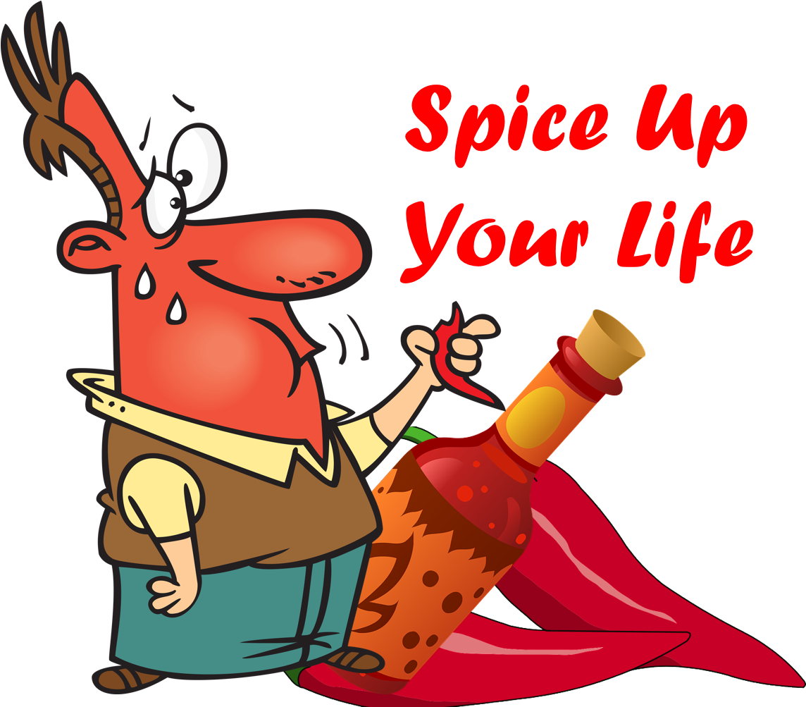 Spices Clipart Spicy Food - Happy New Year Dog (1223x1002)