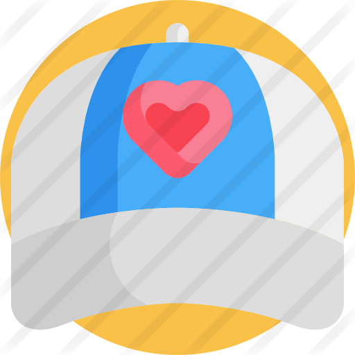 Baseball Cap - Heart (512x512)