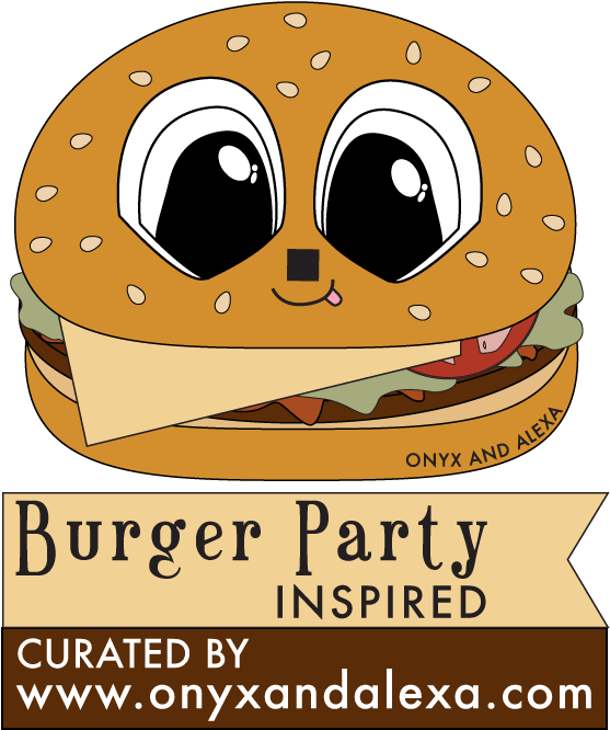 Burger Party Inspiration - Hamburger (661x723)