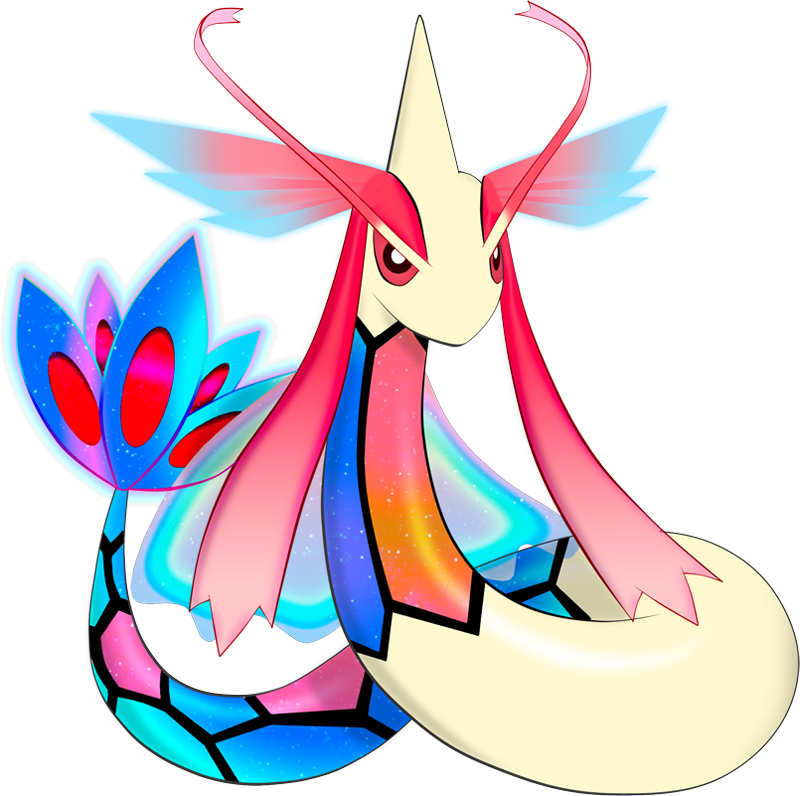 Important Notice Pokemon Mega-milotic Is A Fictional - Milotic Pokemon (800x796)