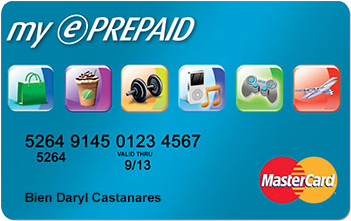 Eprepaid Card - Bpi Prepaid Credit Card (550x220)