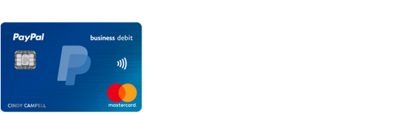 Paypal Business Debit Card - Utility Software (600x200)