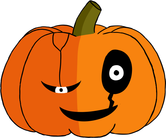 [undertale Community Halloween Collab] Pumpkin By Crysiss97 - Jack-o'-lantern (667x1000)