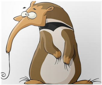 Anteater Cartoon (400x400)