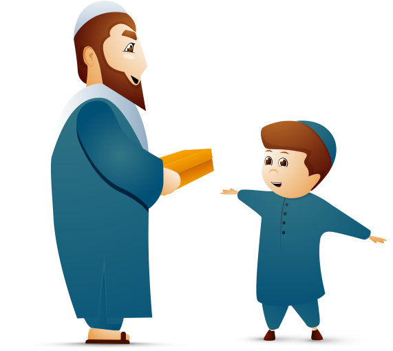 Png Müslüman Insan Clipart Resimler - Cartoon (603x600)