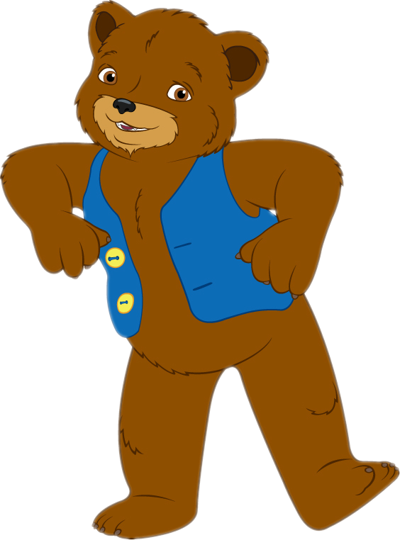 Franklin And Friends - Bear From Franklin The Turtle (564x762)