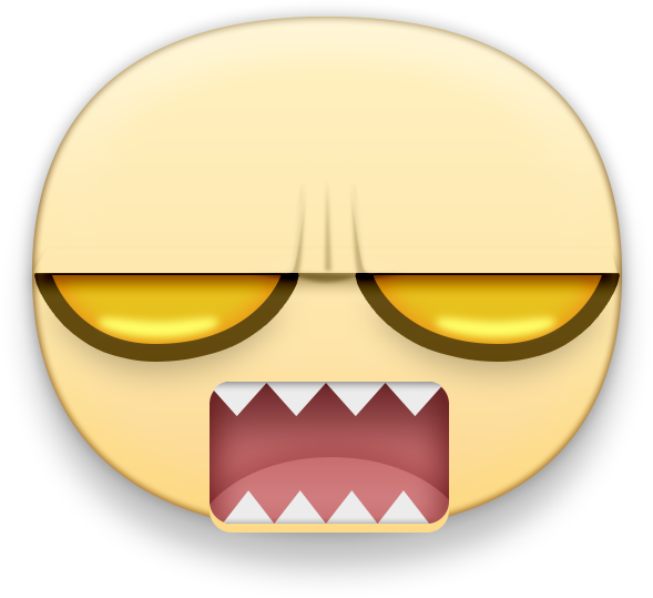 Facebook Stickers Png - Emoticon Enojado De Facebook (600x600)
