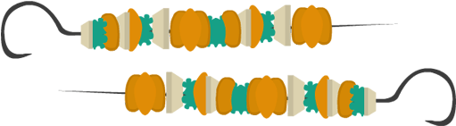 Clip Art Thanksgiving Barbecue Sticks Feast - Barbecue Stick Clipart (600x630)