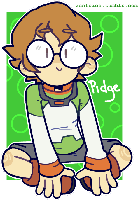 I Love Pidge So Much - Cartoon (500x693)