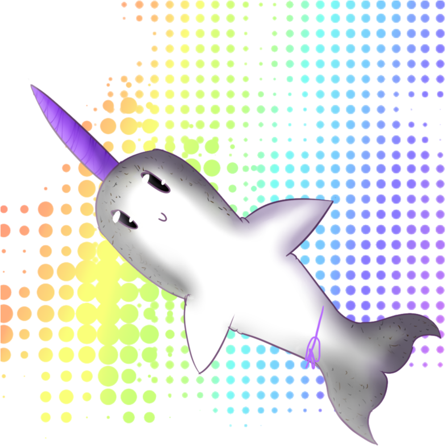 Underwater Unicorns By Espona-chan - Shark (894x894)