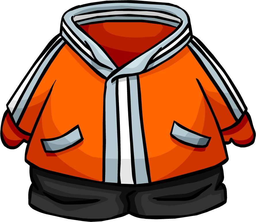 Orange Snowsuit - Club Penguin Orange Snowsuit (889x772)