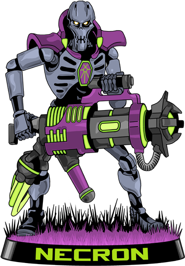 Community Super-artist Kurt Metz Strikes Again With - Necrons (384x576)