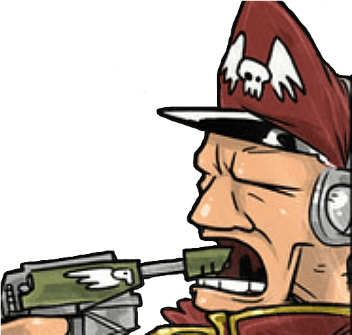 Warhammer 40k Telegram Sticker - Cartoon (512x512)