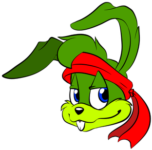 Top 97 Jackrabbit Clip Art - Jazz Jackrabbit (467x350)