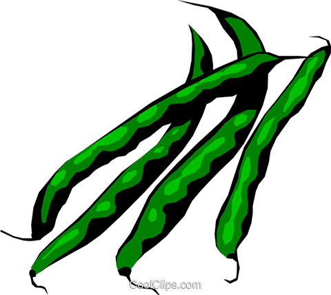 Green Beans Royalty Free Vector Clip Art Illustration - Green Beans Clip Art (480x428)