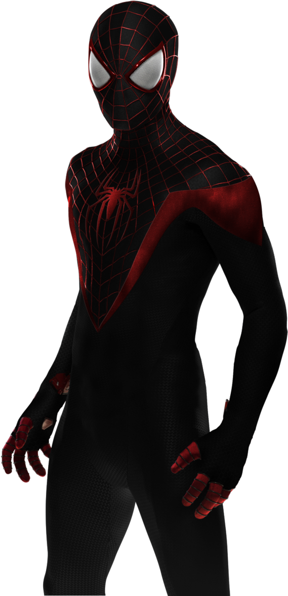 Miles Morales By Randomfilmsonline - Deadpool Vs Norman Osborn (600x1215)