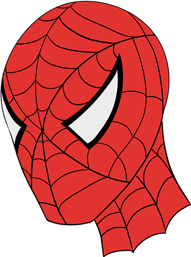 How To Draw Spiderman - Spiderman Face Png (678x600)