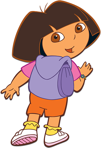 Dora The Explorer - Dora Cartoon (512x512)