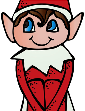 Elf On The Shelf Scavenger Hunt - Elf On A Shelf Cartoon (678x381)