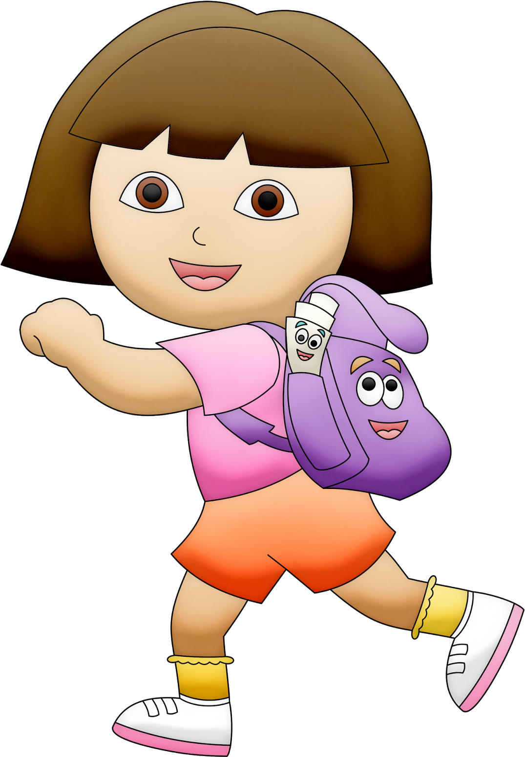 Dora The Explorer Clip Art - Dora The Explorer Clip Art (1127x1600)
