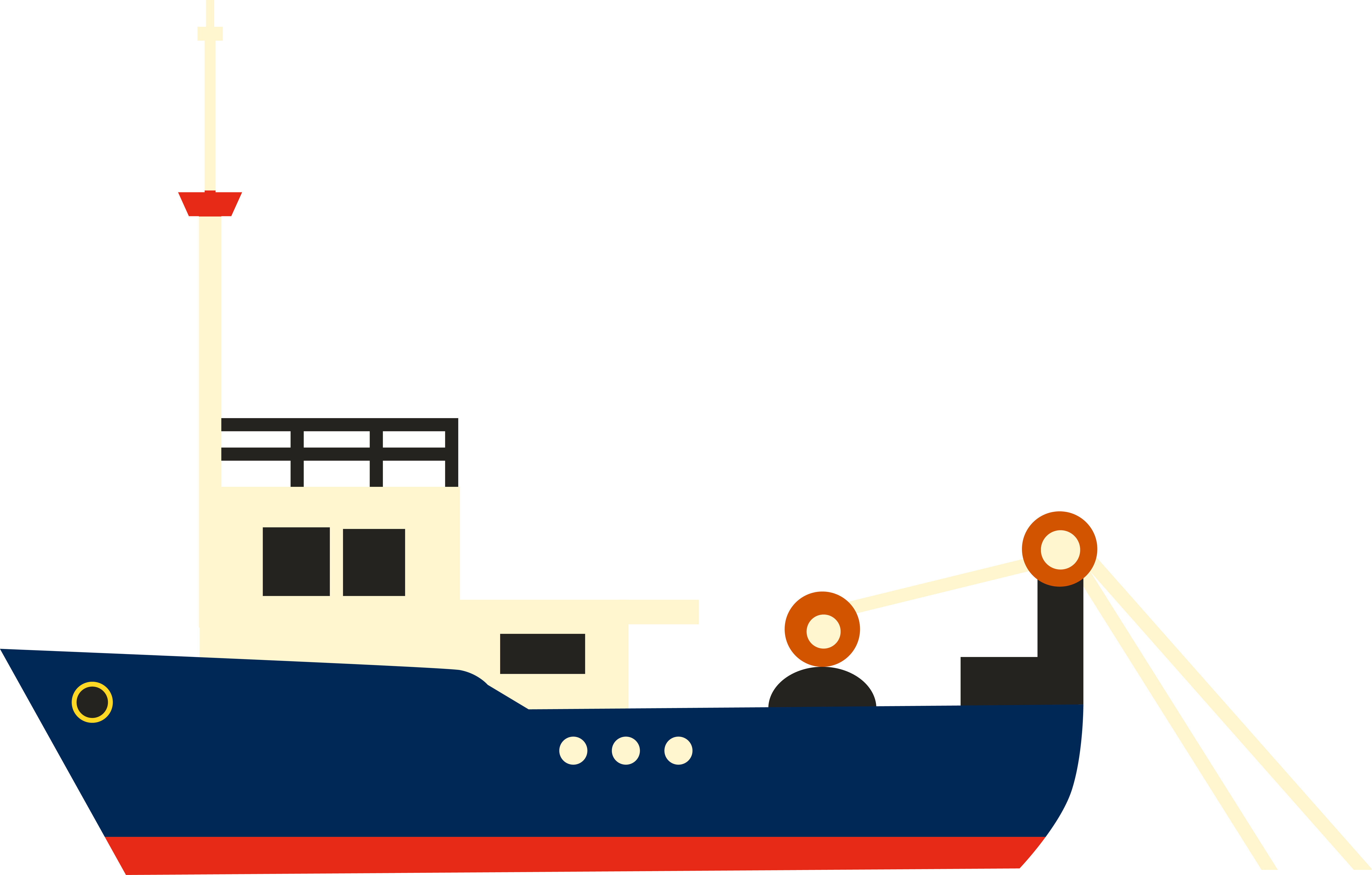 Cargo Ship Clipart Best On - Cargo Ship Boat Cartoon Png (7467x4763)