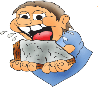 I Was Scared That If He Ate It Clipart Panda Free - Peanut Butter And Jelly Sandwich (365x390)