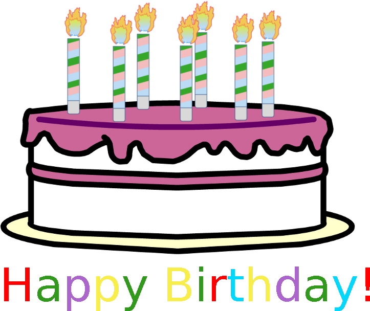 Happy Birthday - Birthday Cake (800x650)