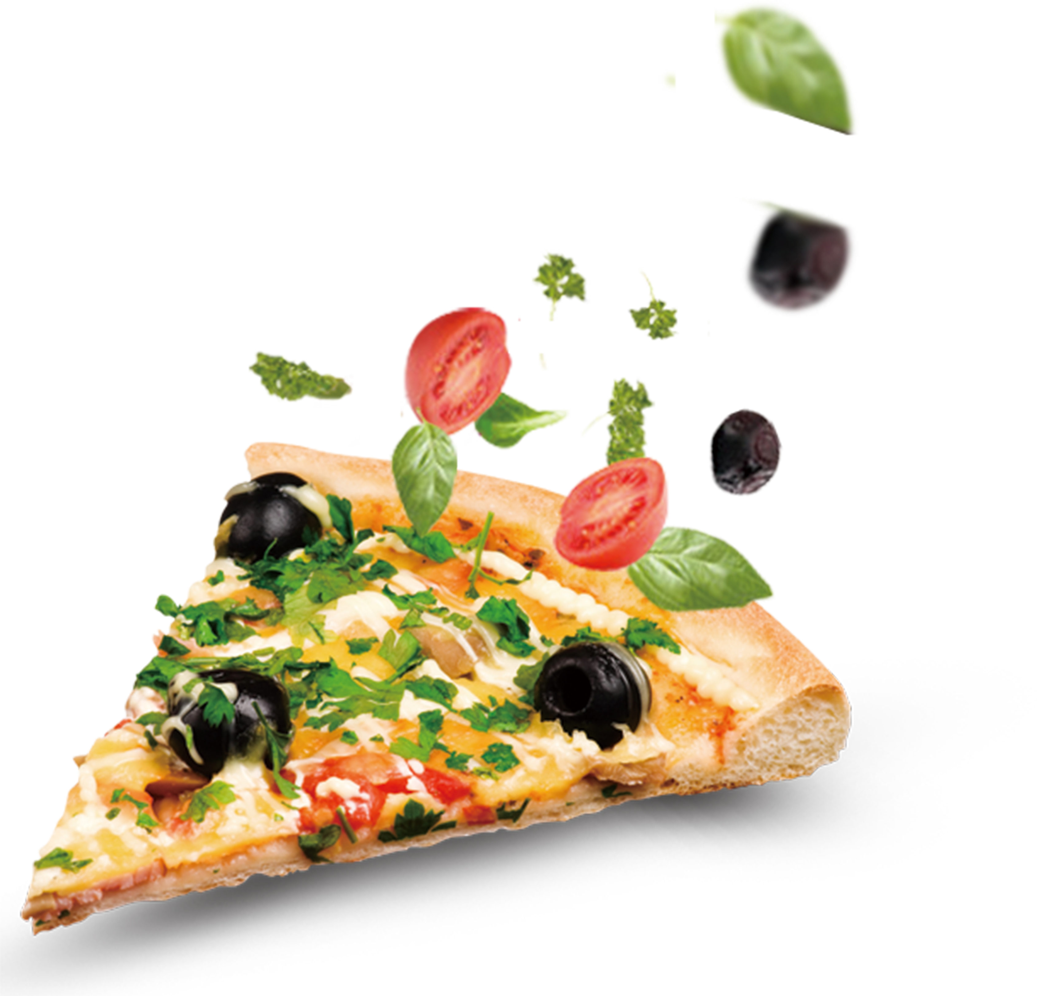 New York Style Pizza Fast Food Italian Cuisine Take - Pizza Png (3377x3242)