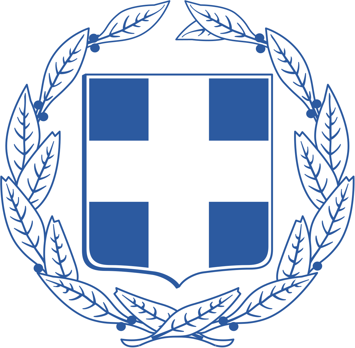 Coat Of Arms Of Greece - Greece Coat Of Arms (1200x1178)