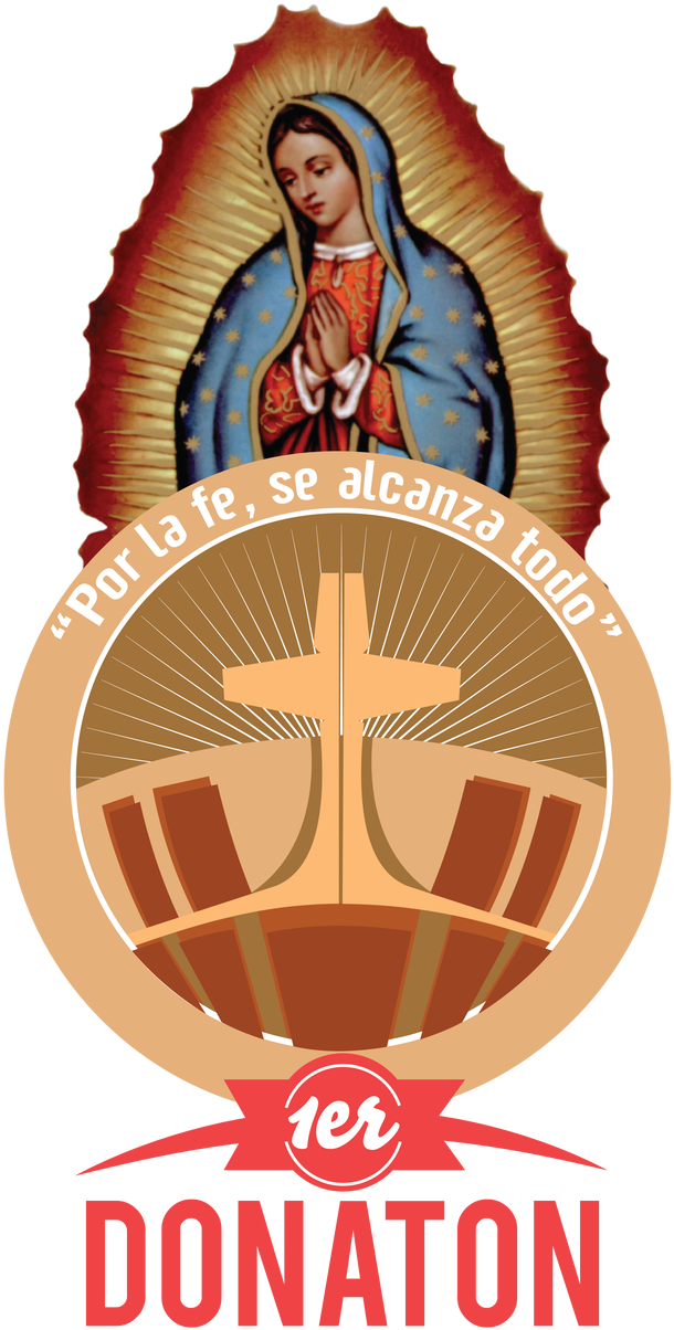 Donaton Pro-construcción Del Nuevo Santuario De La - Virgen De Guadalupe Sticker (742x1280)