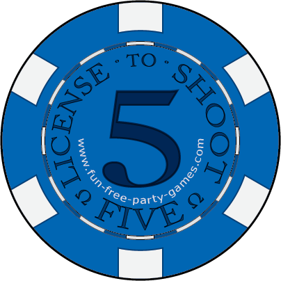 Custom Poker Chip Drink Tokens - Circle (404x404)