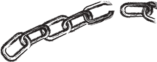 Broken Chain Png For Kids - Vector Graphics (550x550)