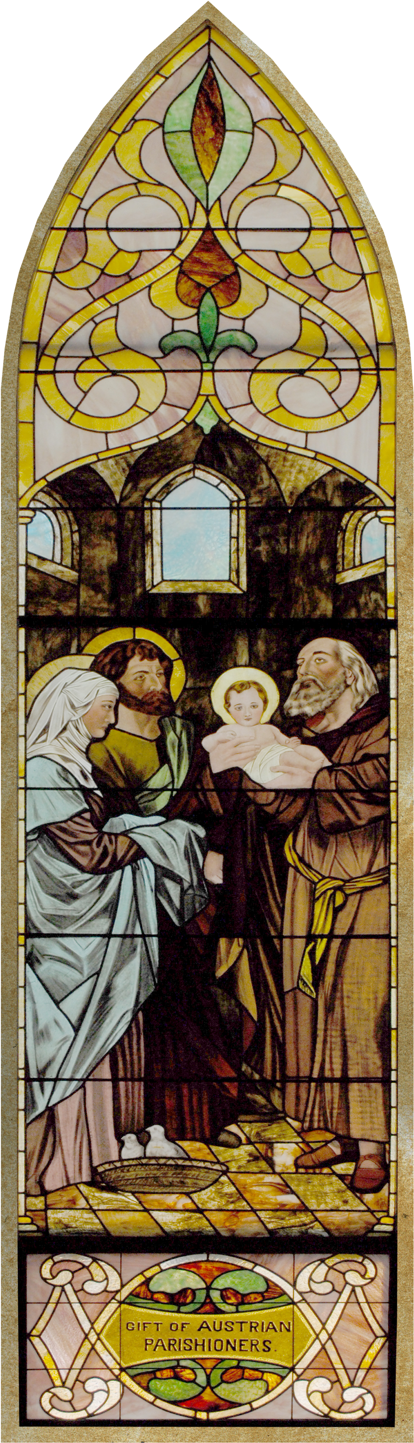 Glasfenster In Der Kirche Von Durango 2000x3000x72 - Stained Glass (2000x3000)