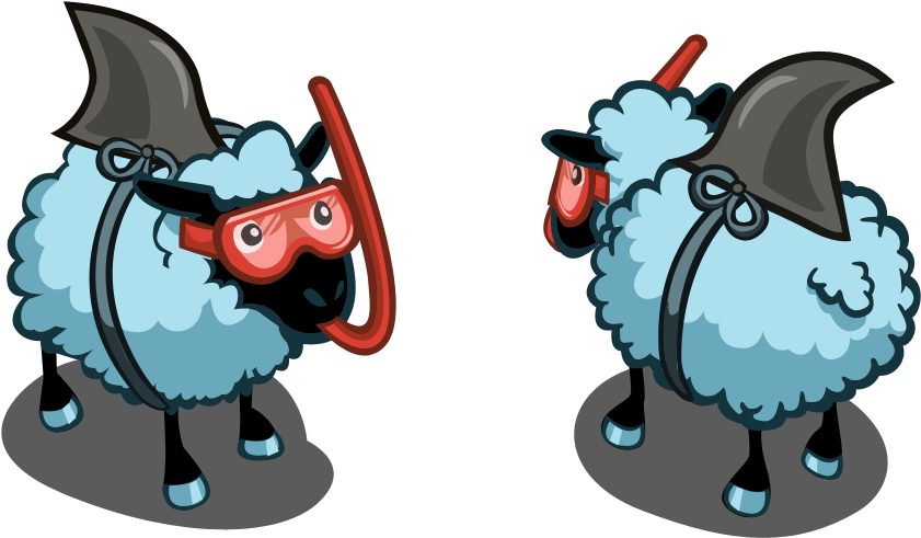 Clip Arts Related To - Farmville Sheep (1050x502)