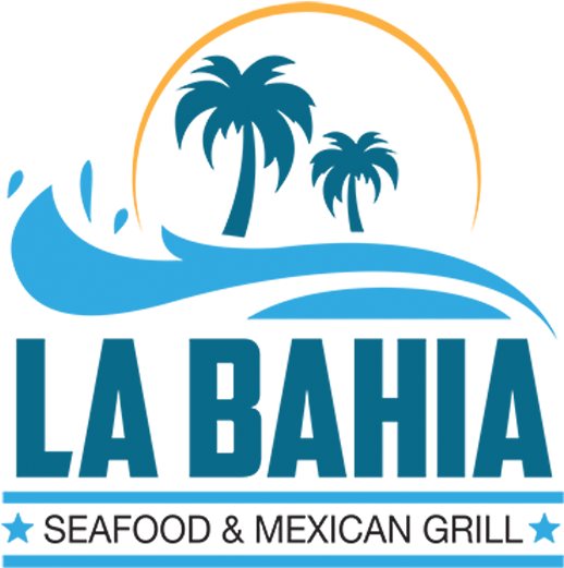 La Bahia Seafood And Mexican Grill Restaurant - Restaurante De Mariscos Logotipos (591x614)