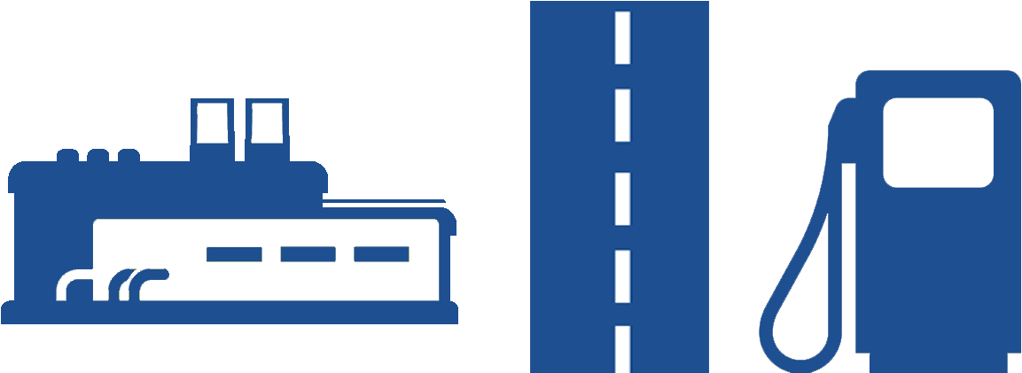 Hpb Cng Owns A Public Filling Station, Located Across - Food Processing Plant Icon (1200x420)