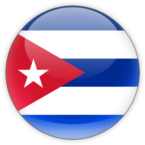 Illustration Of Flag Of Cuba - Cuba Flag Round Png (640x480)