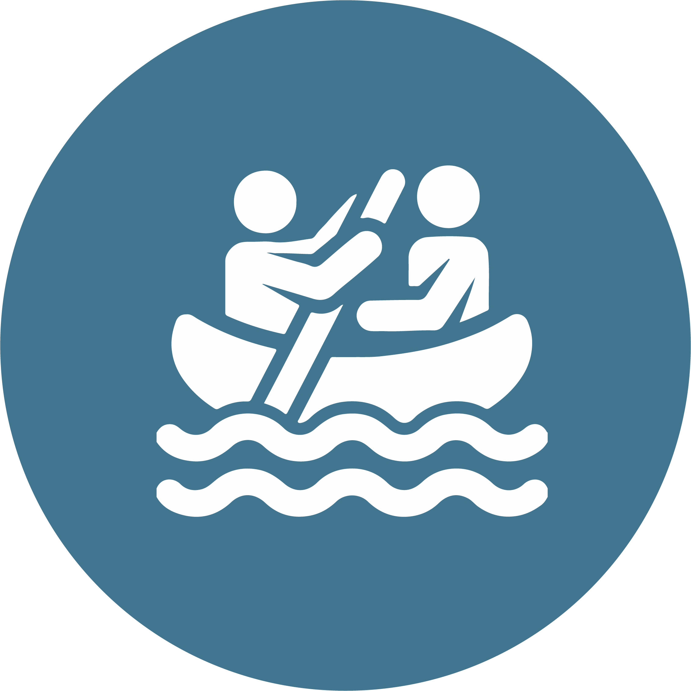 We All Travel In One Boat - Personnes Icone (2262x2262)