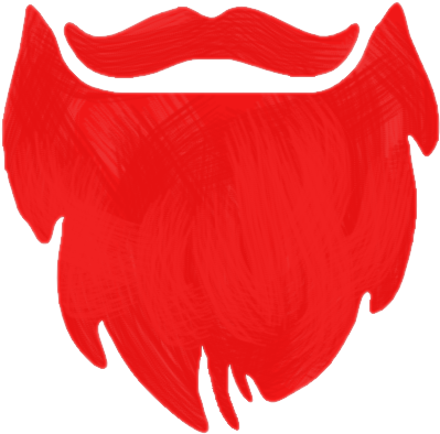 Smiley Face With Beard (415x421)