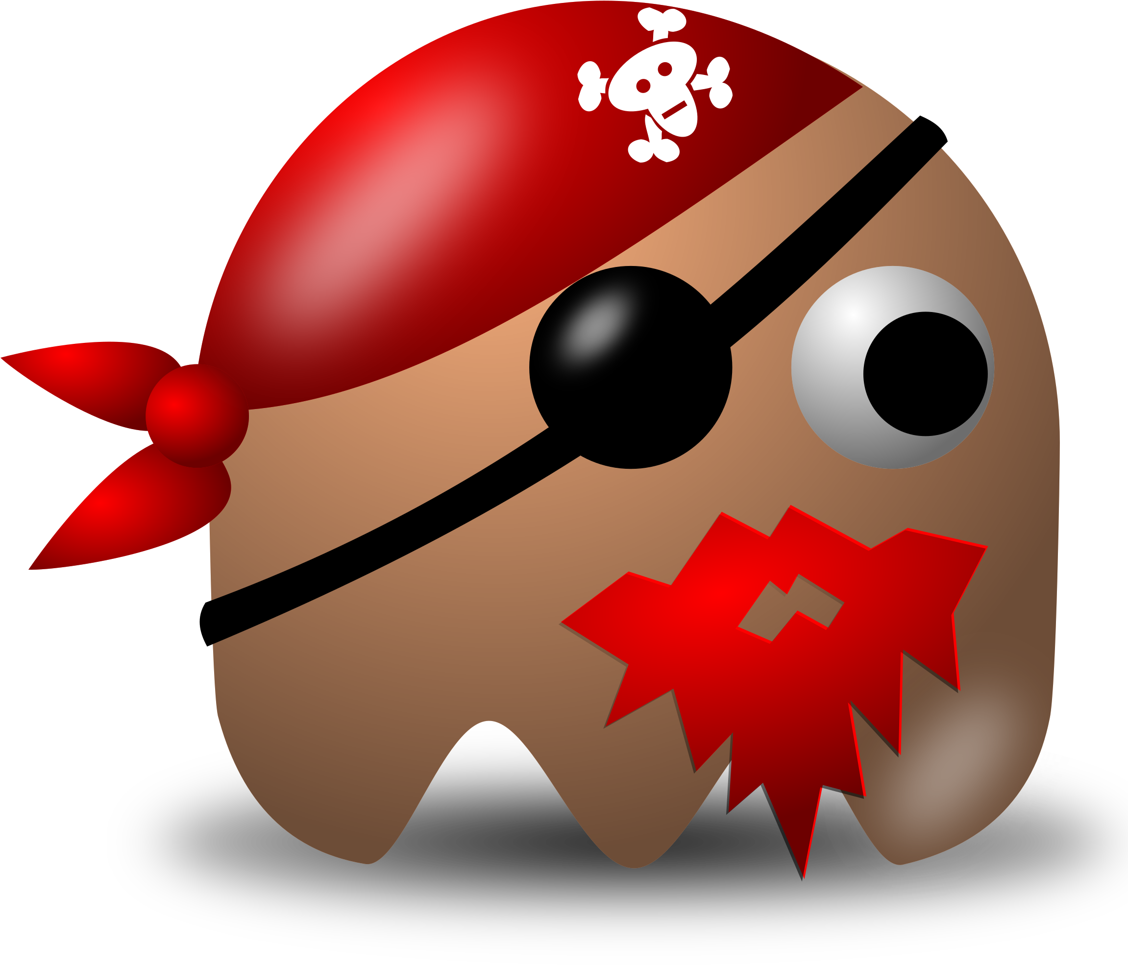 Big Image - Pacman Pirate (2400x2400)