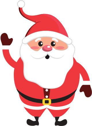 Santa Claus With Christmas Suit And Beard - Christmas Day (550x550)