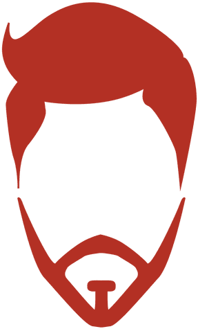 Beard Hipster Man Transparent Png - Beard Logo Man Png (512x512)