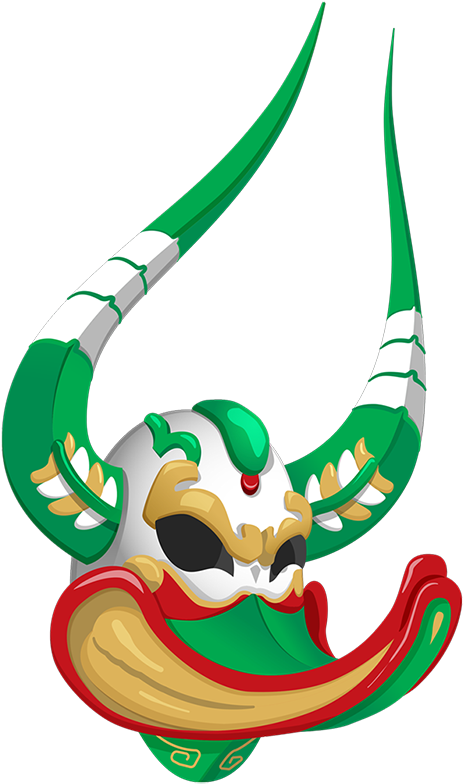 Mascara Lechón Santiago - Diablo Cojuelo Mask (473x800)