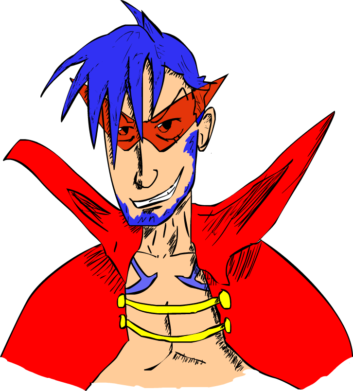 Bearded Kamina By Pontyfaxjr - Cartoon (726x804)