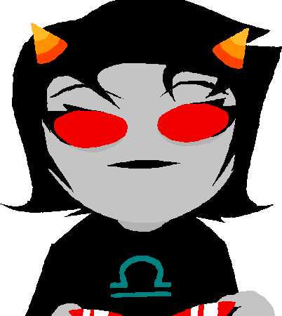 Terezi Is Alternatingly Civil, Flirty, Manipulative, - Terezi Pyrope (402x450)