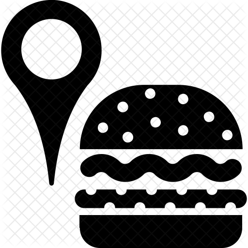 Food Point Location Icon - Icon (512x512)