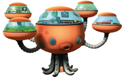 Octopod - Octonauts To Your Stations (sticker Stories) (432x286)
