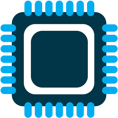 Math Computer Chip Trucker Hat, White And Black, One (600x600)