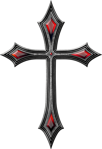 Vector Gothic Tattoos Png Images - Gothic Cross Png (986x1439)